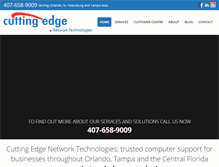 Tablet Screenshot of cuttingedgenet.com
